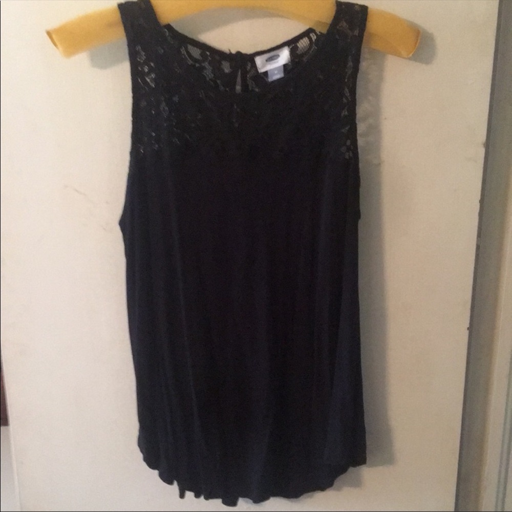 Black sleeveless comfortable top